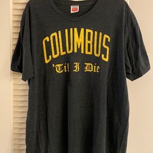 Homage Columbus Crew "Columbus 'till I die" SS Shirtw